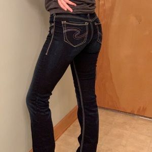 Silver Bootcut Jeans